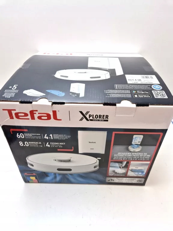 ROBOT SPRZĄTAJĄCY TEFAL X-PLORER S75 RG8597WH NA GWARANCJI !