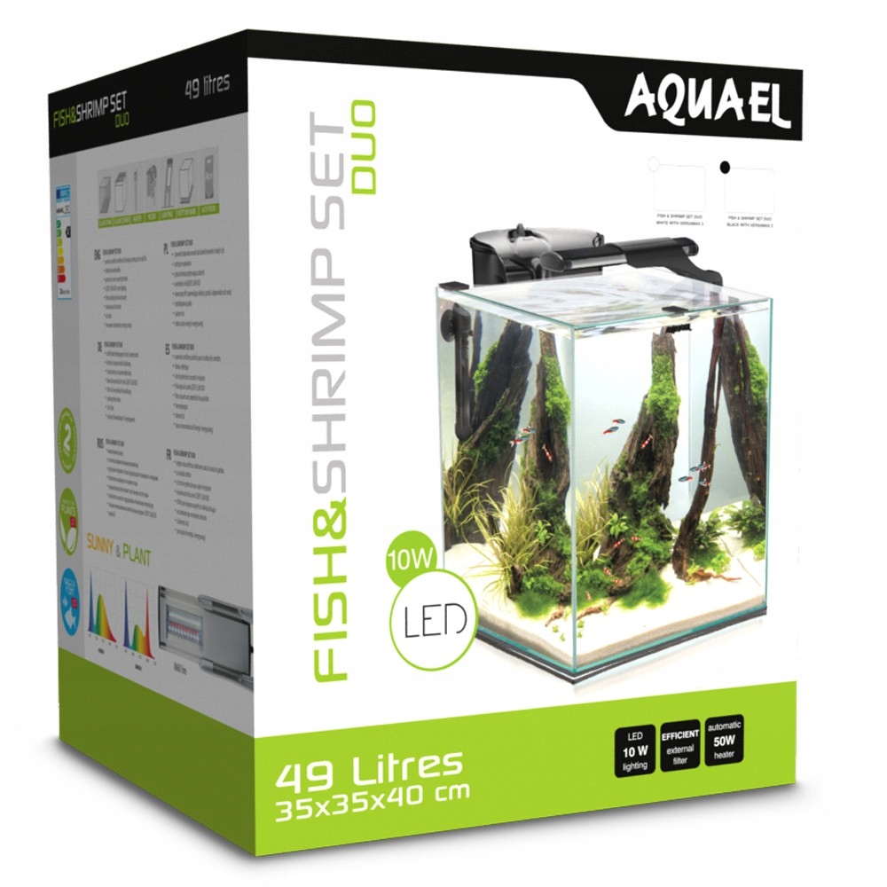 Купить Aquael Fish Shrimp Set DUO 35 - аквариумный набор 49: отзывы, фото, характеристики в интерне-магазине Aredi.ru