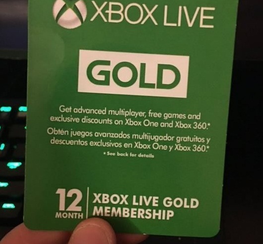 12 miesięcy/1 rok XBOX LIVE GOLD - One/360- 24/7