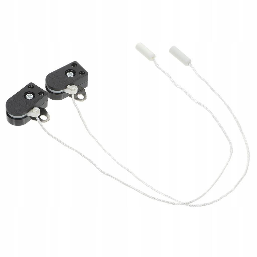 PULL CORD LIGHT SWITCH LAMP SWITCH ACCESSORY WALL LIGHT 2 PCS