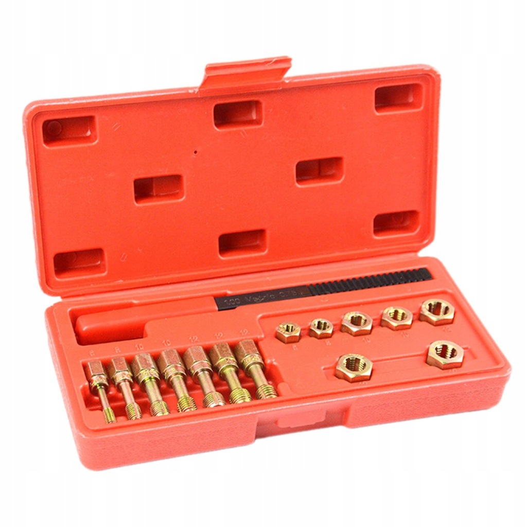 with Storage Box Universal Spindle Thread Repair Set Auto Repairing Sturdy