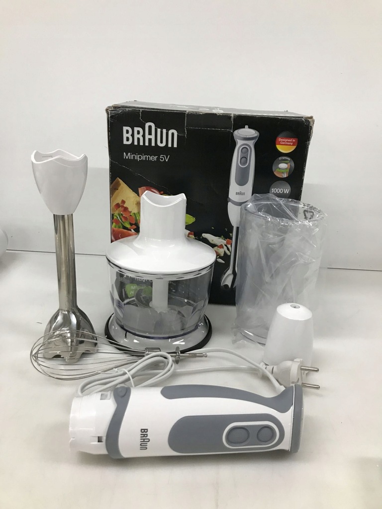 Blender ręczny Braun MQ 5235 WH 1000 W biały - 12782633519 - oficjalne ...