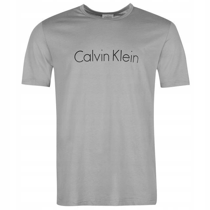 CALVIN KLEIN koszulka t-shirt koszulki SZARA M