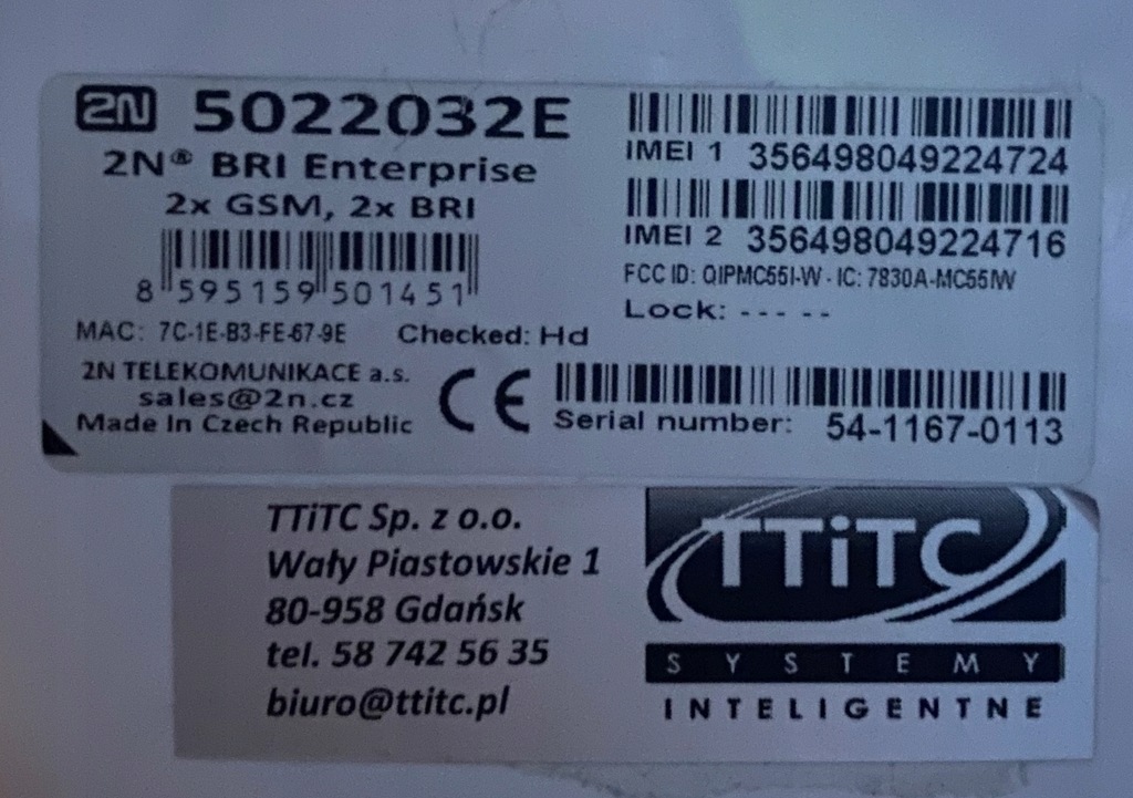 Купить 2N BRI Enterprise ISDN GSM-шлюз 5022032E 2xSIM: отзывы, фото, характеристики в интерне-магазине Aredi.ru