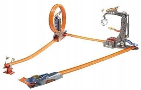 ホットウィール　HotWheels TRICK TRACKS ハンマー＆ダンク Hot Wheels Trick Tracks HAMMER and HOOP Hot Wheels Trick