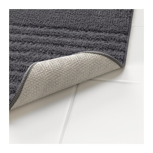 IKEA VOXSJON Dywanik łazienkowy,ciemnoszary 40x60A 7153419545