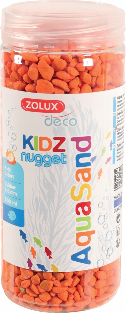 ZOLUX Aquasand KIDZ Nugget 500 ml kol. pomarańczow