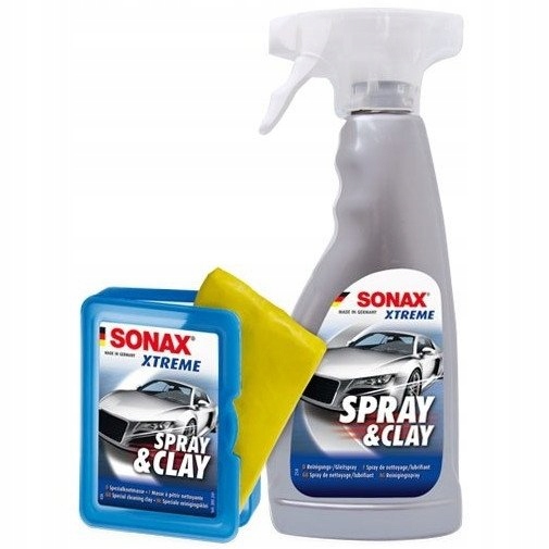 Sonax Xtreme Spray Clay atomizer + masa czyszcząca