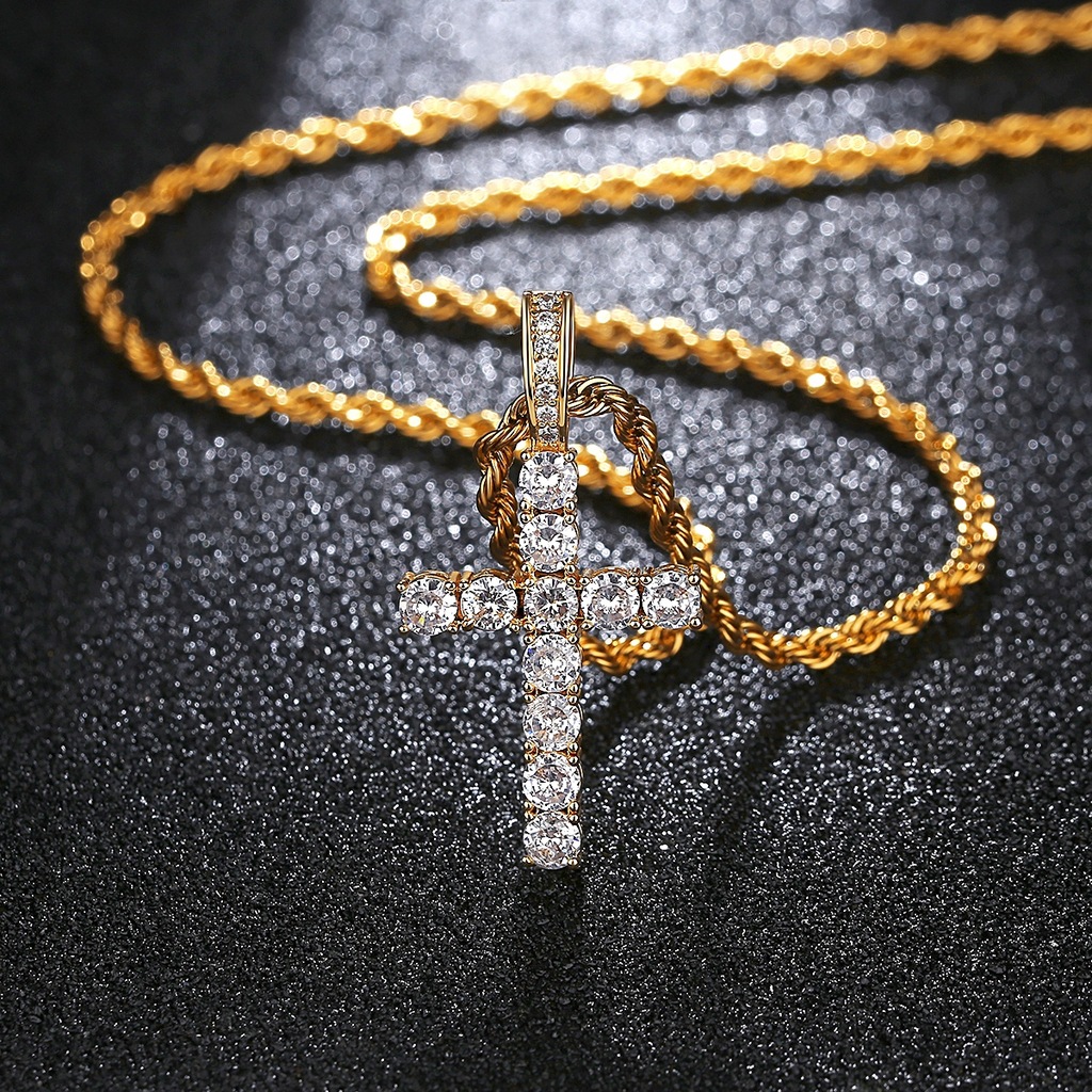 Купить Мужское колье-цепочка с крестиком: отзывы, фото и характеристики ...