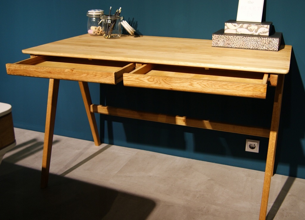 Купить Дубовый письменный стол в скандинавском стиле Dela: отзывы, фото ...