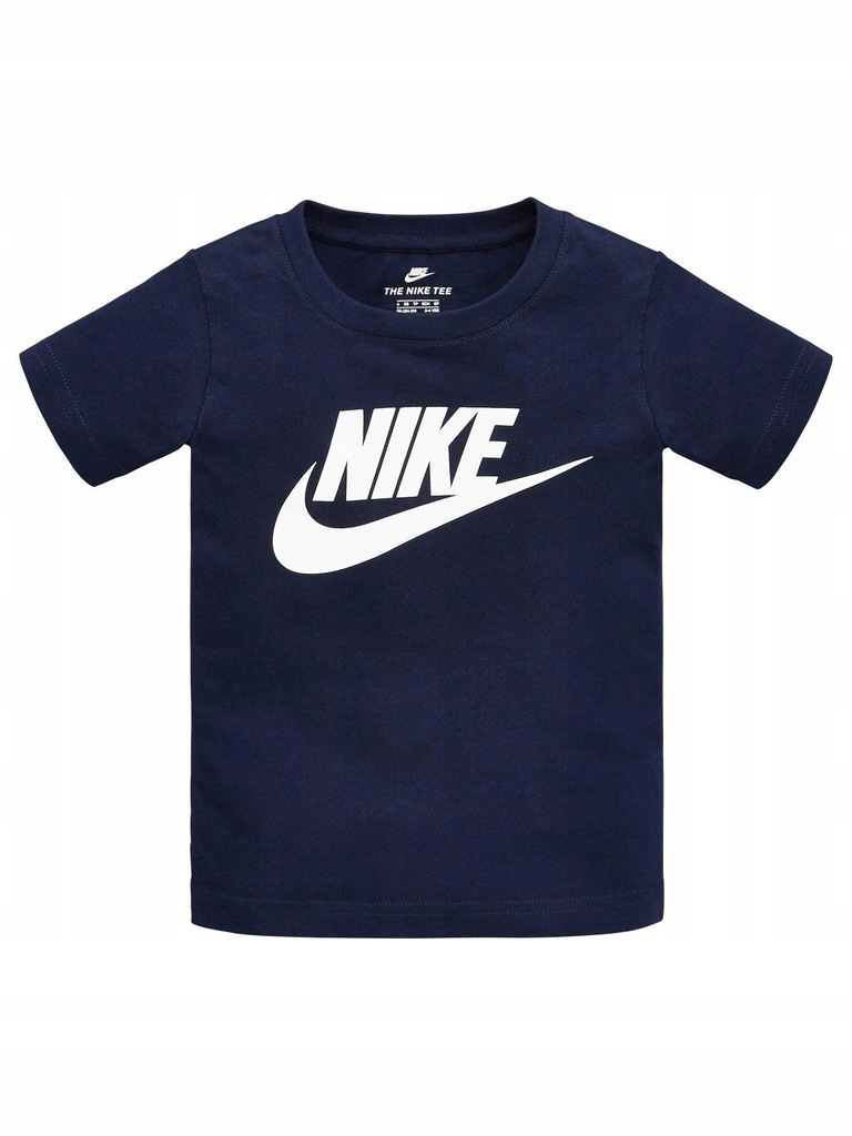 NIKE GRANATOWY T-SHIRT DZIECIĘCY__6-7 LAT_2R__XPX