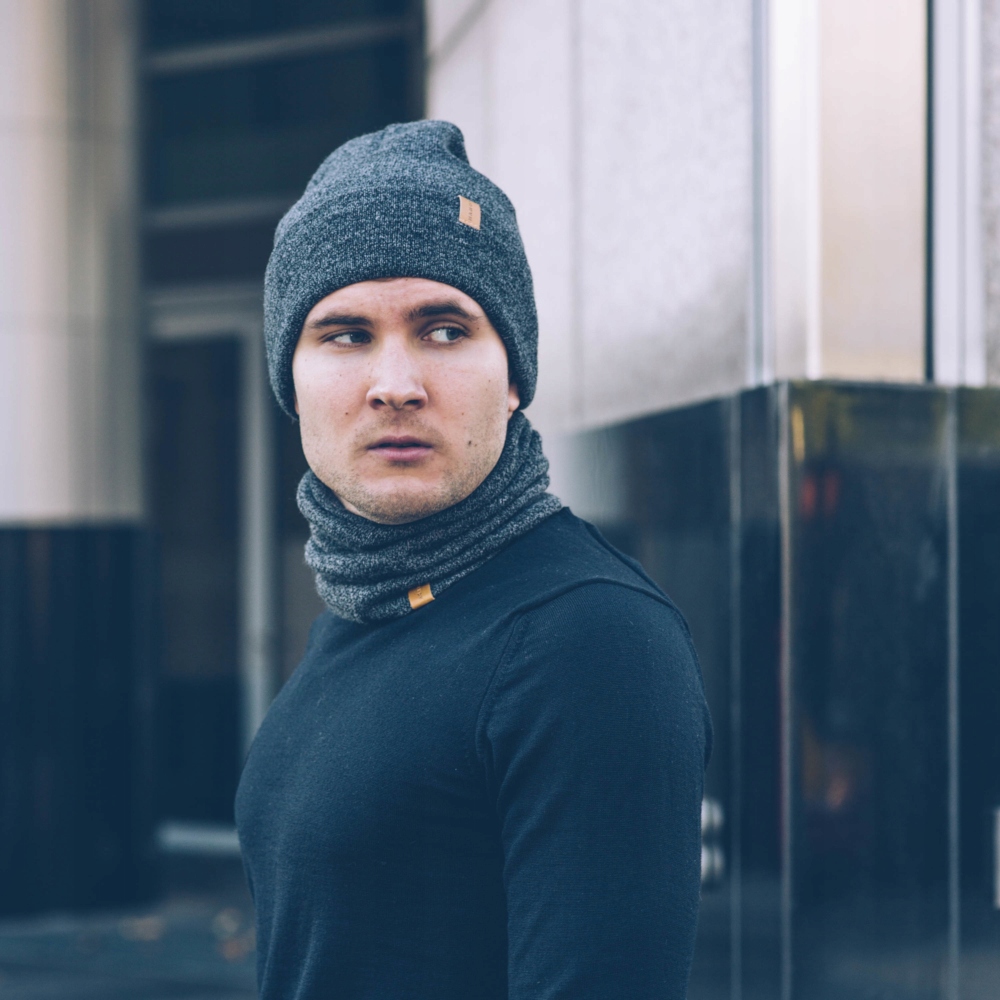 Купить NANDY мужской двухслойный шарф черный: отзывы, фото, характеристики в интерне-магазине Aredi.ru