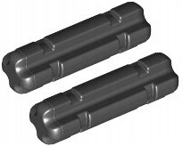 LEGO 32062 Technic Oś 2L Czarny 3206226 4109810 2szt NOWE