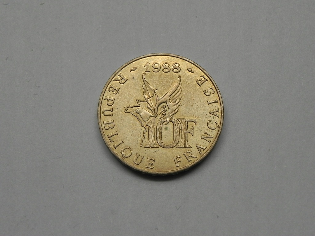 40829/ 10 FRANCS 1988 FRANCJA ROLAND GARROS