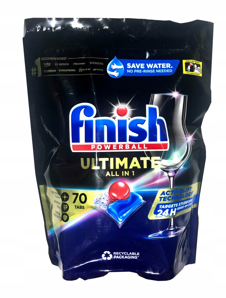 Tabletki FINISH ULTIMATE ALL in 1 70szt.