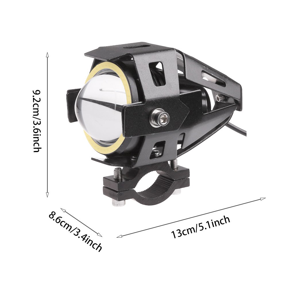 Halogeny BMW R1200GS 800GS 650GS lampy led ring bi