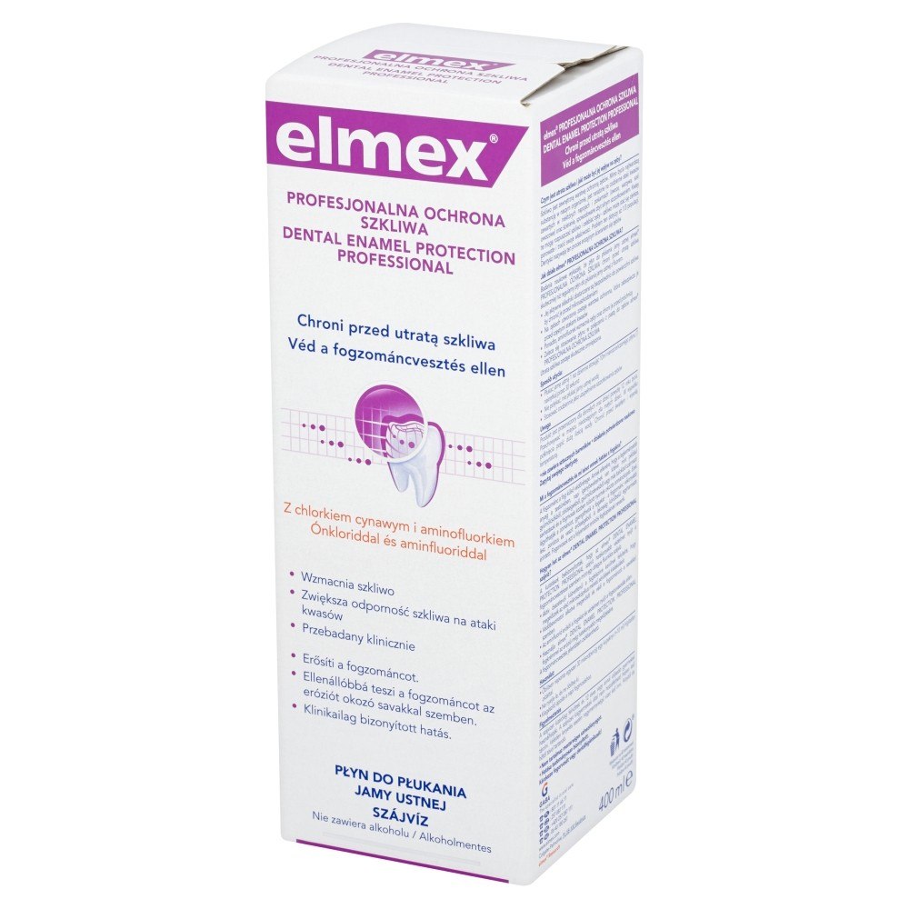 Elmex Profesjonalna Ochrona Szkliwa Płyn do płukan