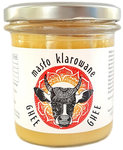 MASŁO KLAROWANE GHEE PIĘĆ PRZEMIAN 240G