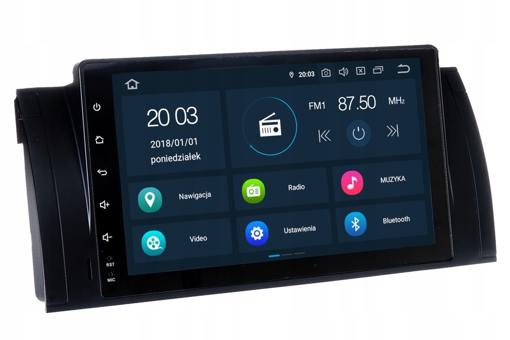 NAWIGACJA DSP RADIO BMW E39 X5 E53 9' ANDROID 2GB