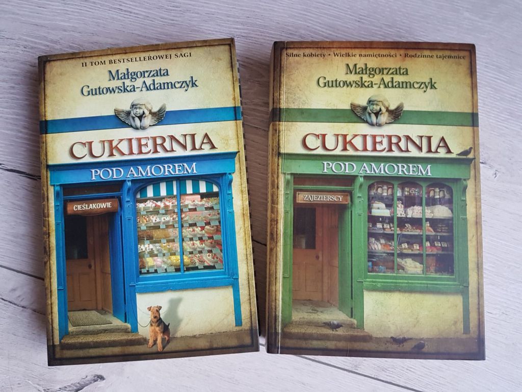 Książka Cukiernia pod Amorem tom I i II idealny