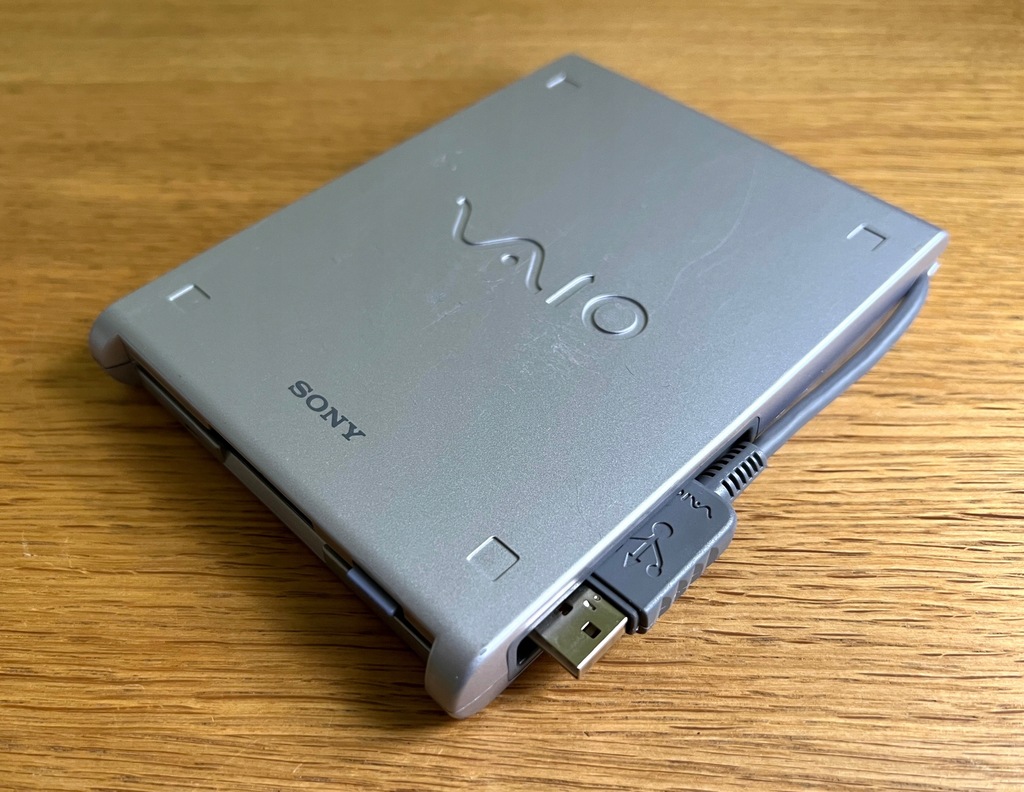 SONY VAIO 3.5" FLOPPY DISK DRIVE USB 12446035523 oficjalne archiwum Allegro