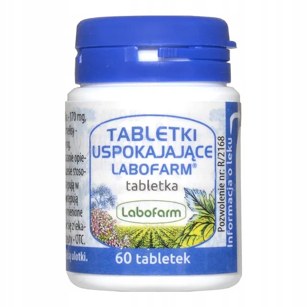 Tabletki uspokajające, 60 tabletek