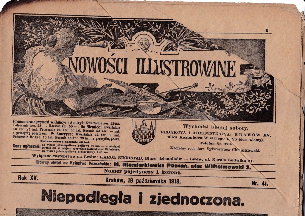 1918 Orzeł Polski Niepodległość Legiony Piłsudski