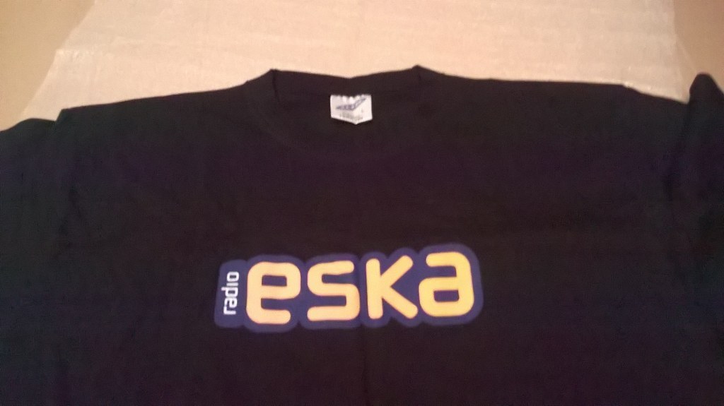 Koszulka, T-shirt z logo RADIO ESKA. Rozmiar L