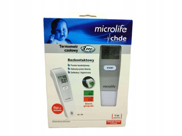 TERMOMETR CZOŁOWY MICROLIFE NC 150