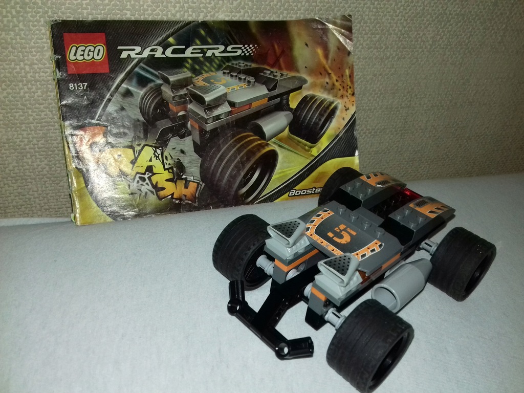 LEGO Racers 8137 Booster Beast kompletny 2007r