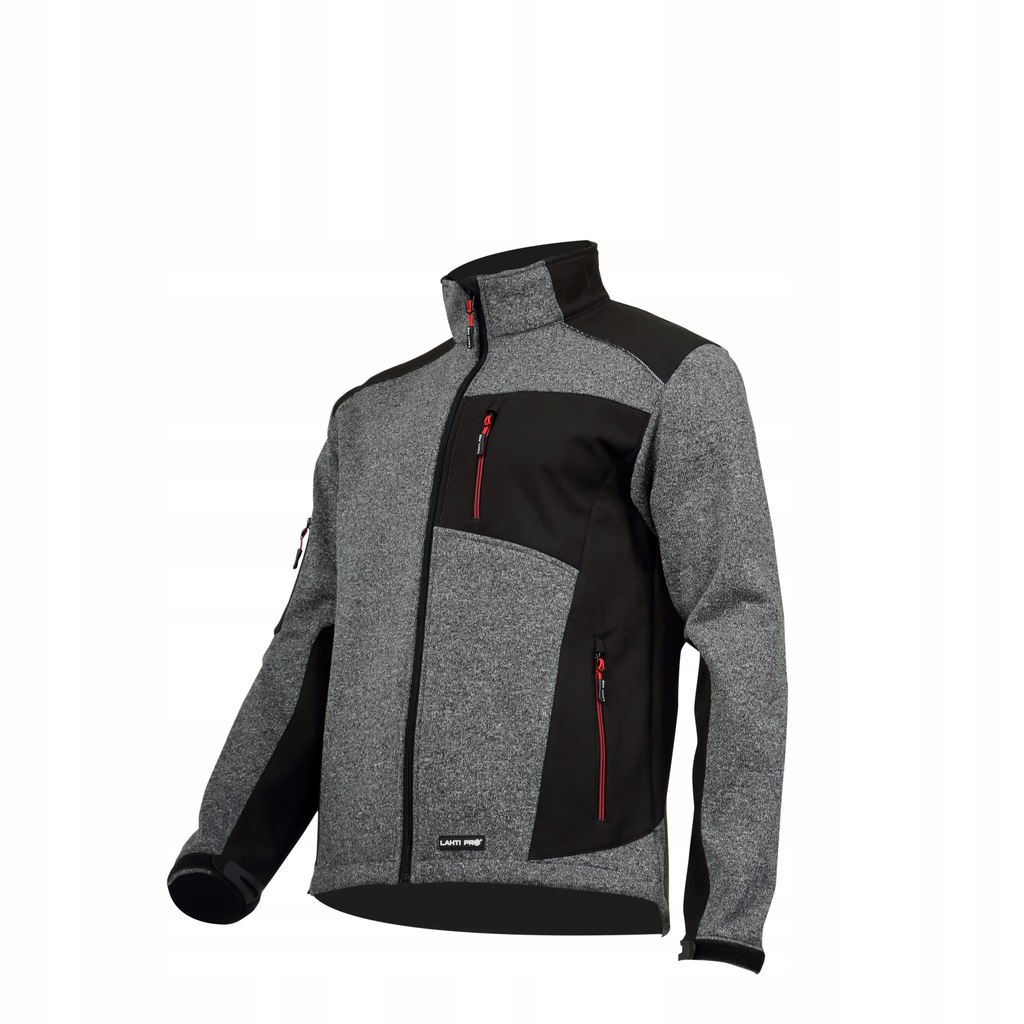 PROFIX KURTK SWETER SZARO-CZARNA XL