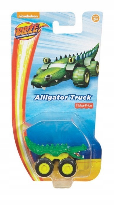 Fisher Price Blaze Małe pojazdy Aligator