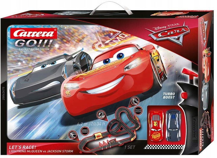 TOR Carrera Go!!! Disney Pixar Cars Speed! AUTA
