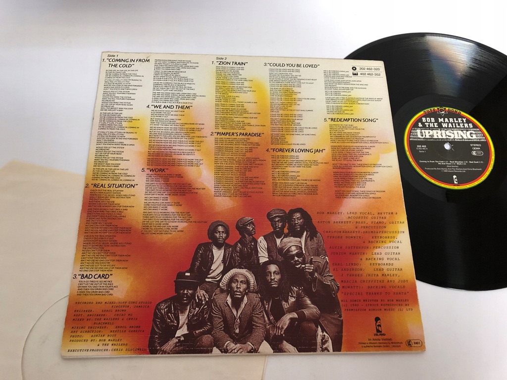 Купить Боб Марли The Wailers Uprising --LP D2259 Регги: отзывы, фото, характеристики в интерне-магазине Aredi.ru