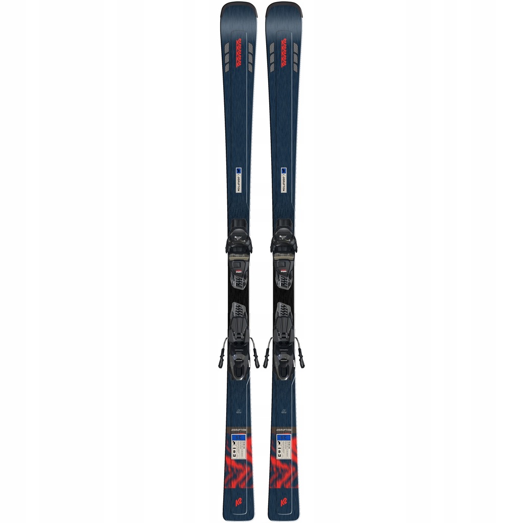 Narty męskie K2 DISRUPTION SC - M3 11 Compact Quikclik 168cm
