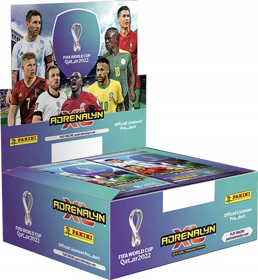 2022 Panini gwiazda futbolu pudełko kartonowe