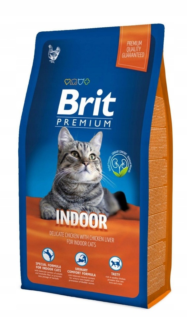 Karma dla kota BRIT PREMIUM CAT INDOOR 1,5 kg