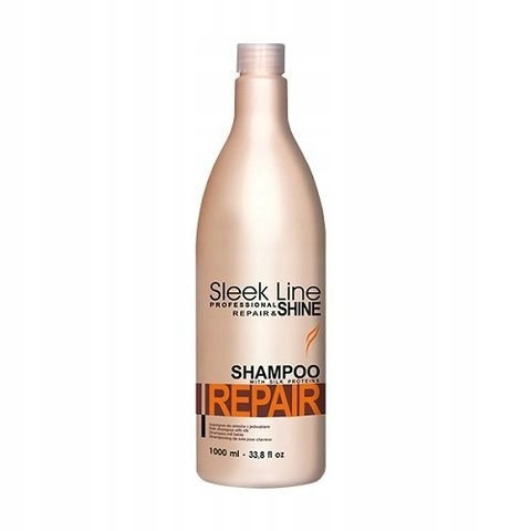 STAPIZ SZAMPON SLEEK LINE Z JEDWABIEM 1L JEDWAB