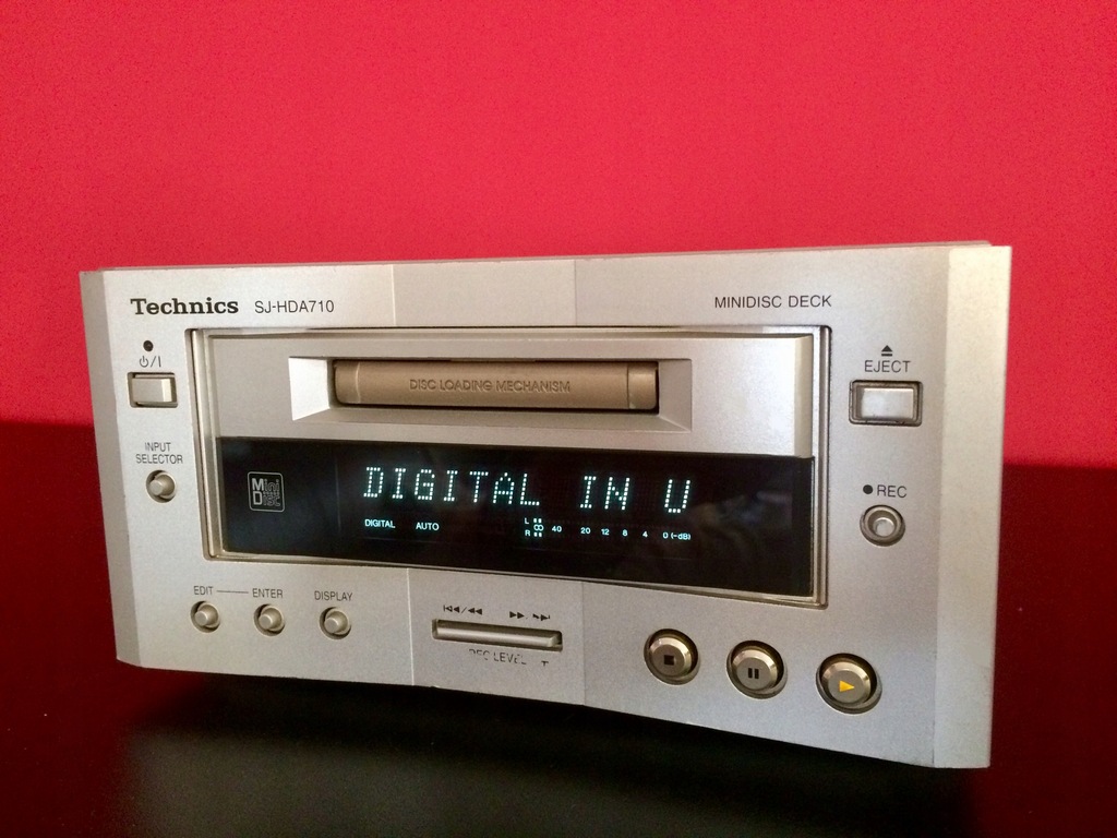 TECHNICS MINIDISC SJ-HDA710 NAJWYŻSZY MODEL ! ! !