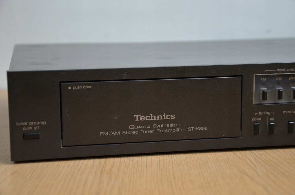 PRZEDWZMACNIACZ I TUNER TECHNICS ST-K808 OKAZJA