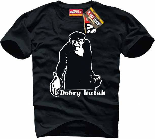 Dobry kułak - koszulka męska PRL nadruk - r.4XL