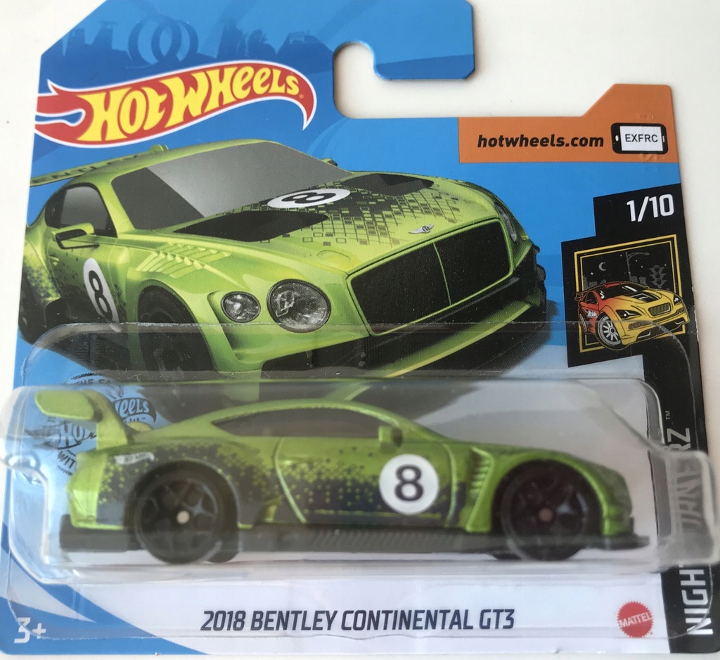 HOT WHEELS2018 BENTLEY CONTINENTAL GT3 10417644662