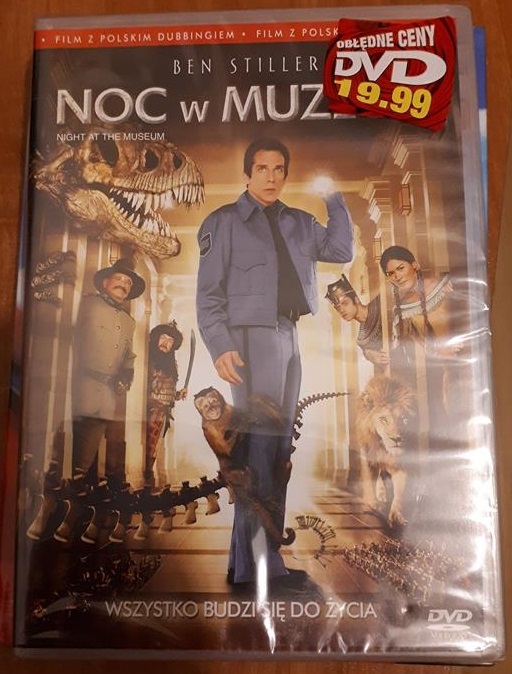 NOC W MUZEUM [DVD]