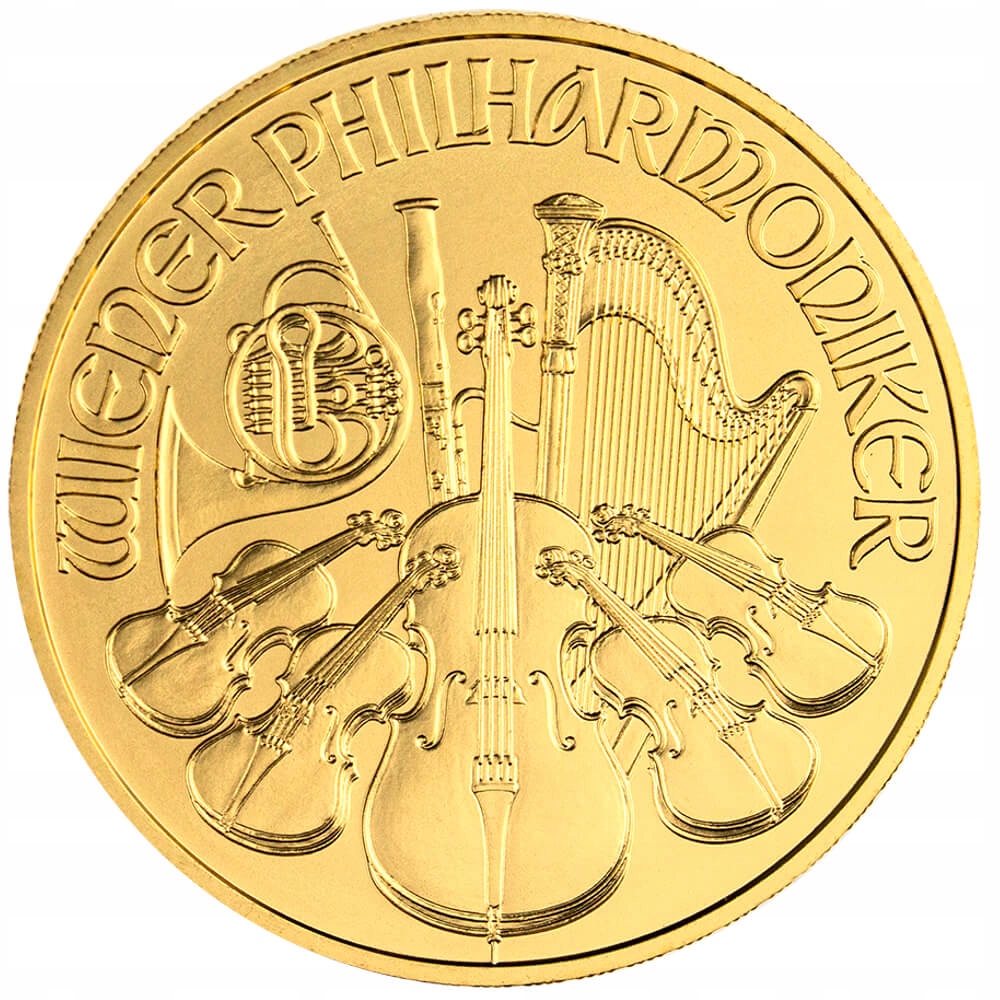 Austria 100 euro 2019 Filharmonia 1 Oz Au999