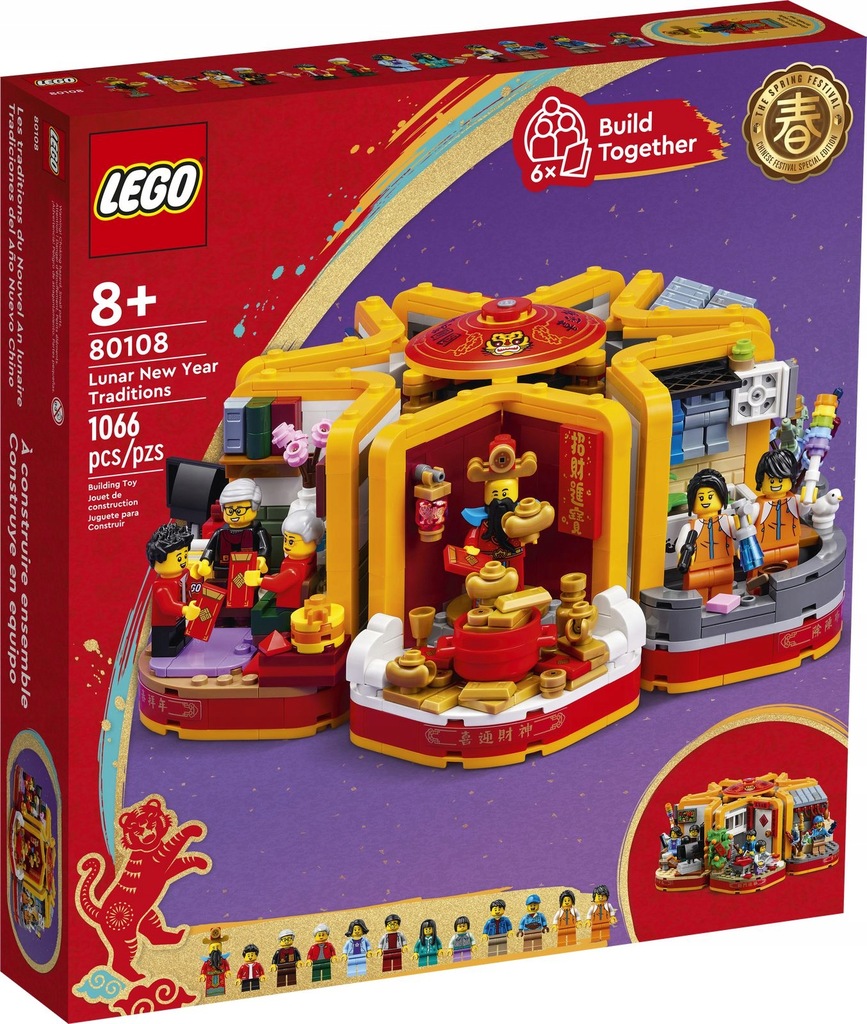 LEGO 80108 Nowy Rok Księżycowy tradycje