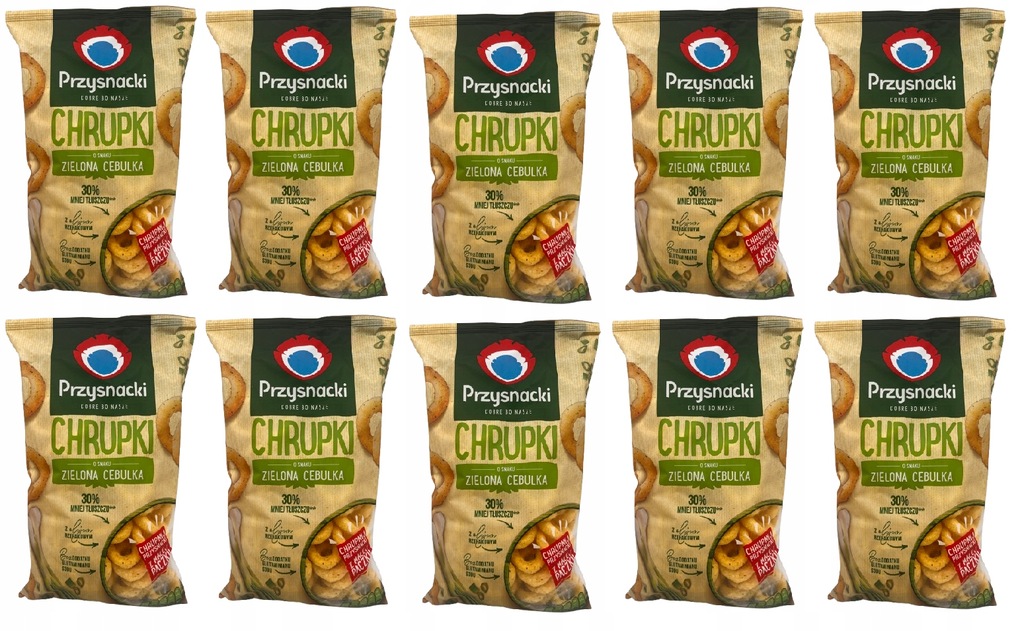 Przysnacki chrupki o smaku zielonej cebulki 80g