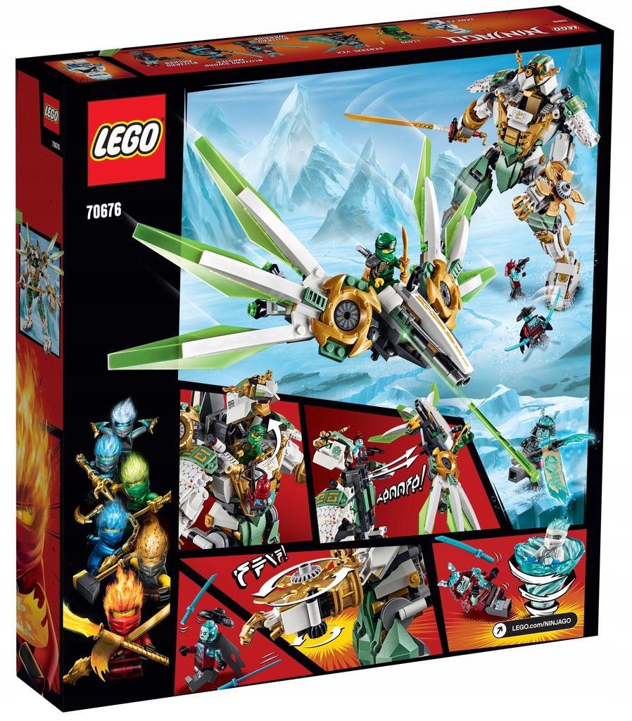 Купить LEGO NINJAGO Заводной Титан Ллойда 70676: отзывы, фото, характеристики в интерне-магазине Aredi.ru