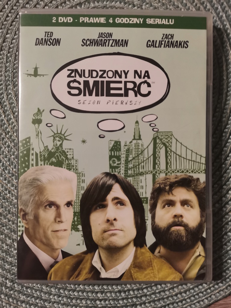 ZNUDZONY NA ŚMIERĆ. SEZON 1 (2009) Jason Schwartzman | Ted Danson *2xDVD