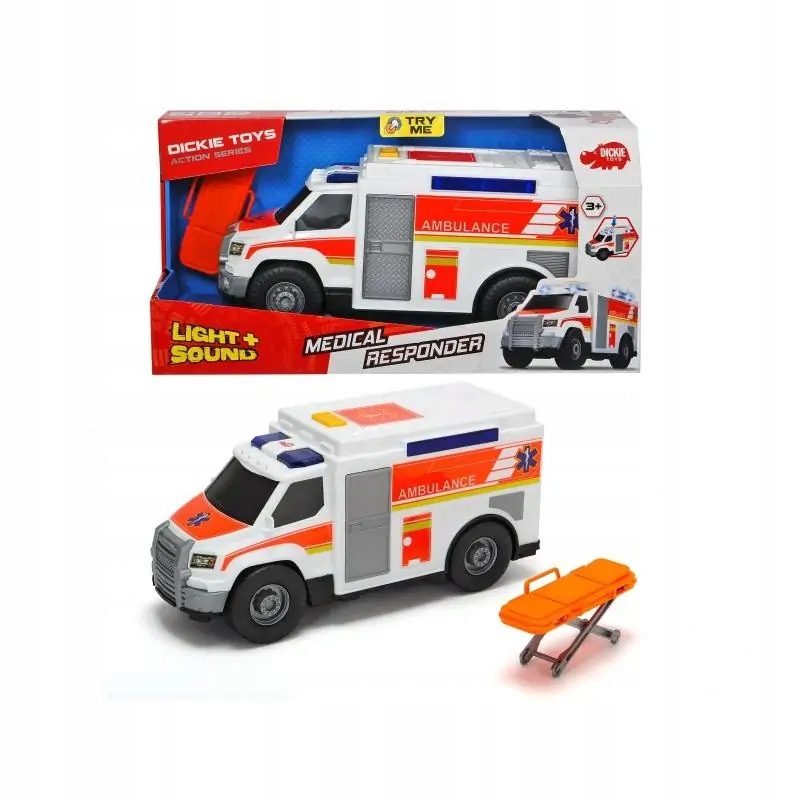 Ambulans biały 30 cm