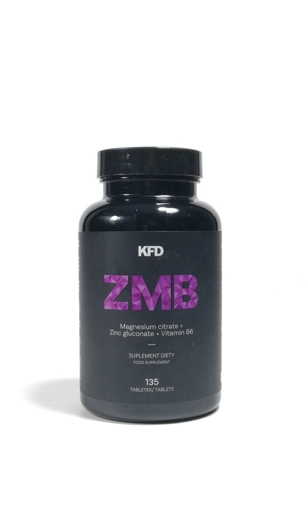 KFD ZMB(ZMA) Magnez Cynk B6 135 tab
